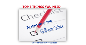start your own podcast show