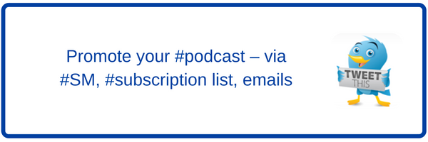 promote your podcast