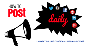 social media content