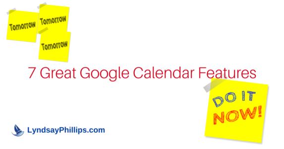 google calendar features