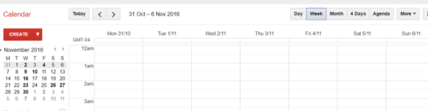 google calendar features