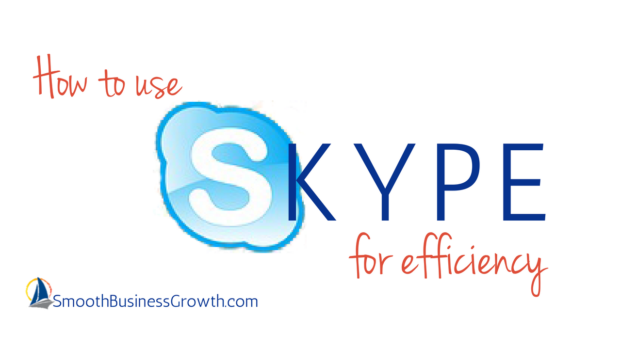 SkypeEfficiency How to use Skype for Efficiency