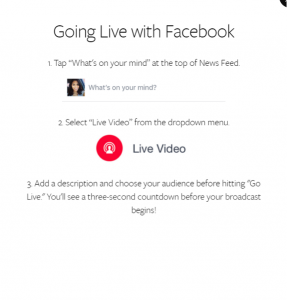facebook live