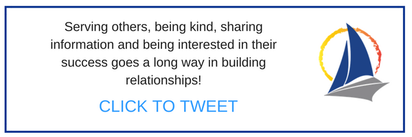 Serving others being kind