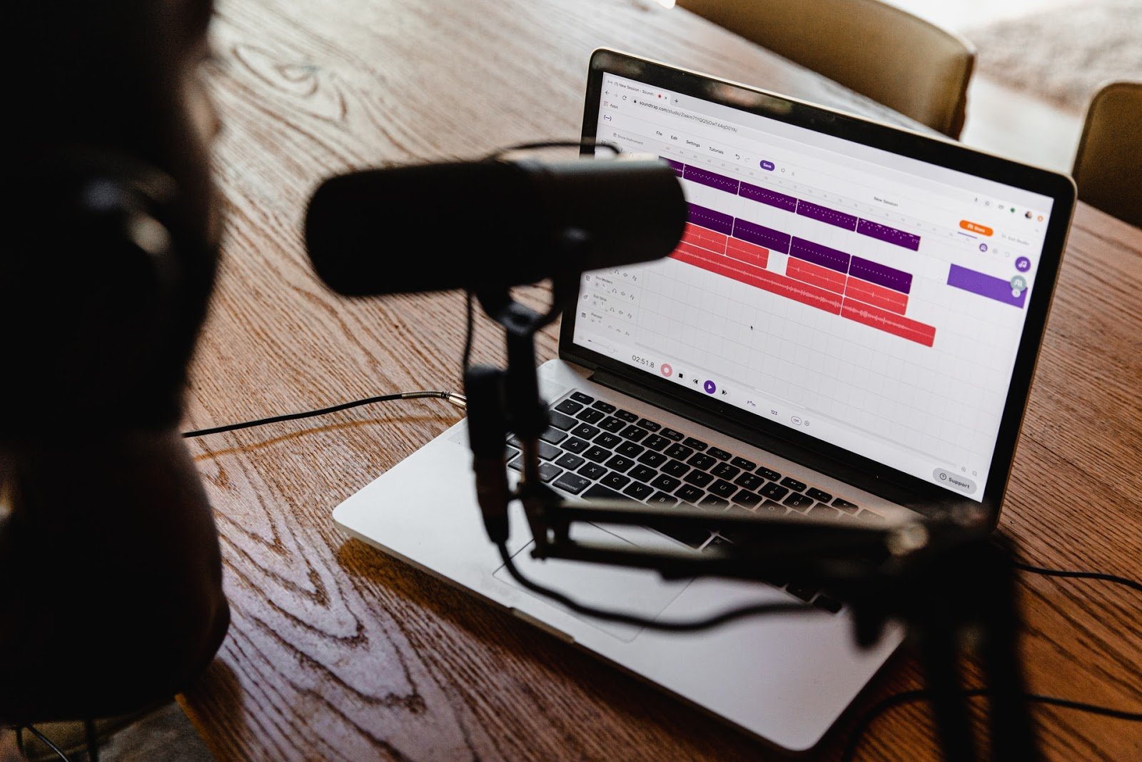 Making Podcast Episode using Laptop and Mic
