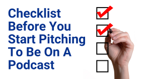 get booked on podcasts