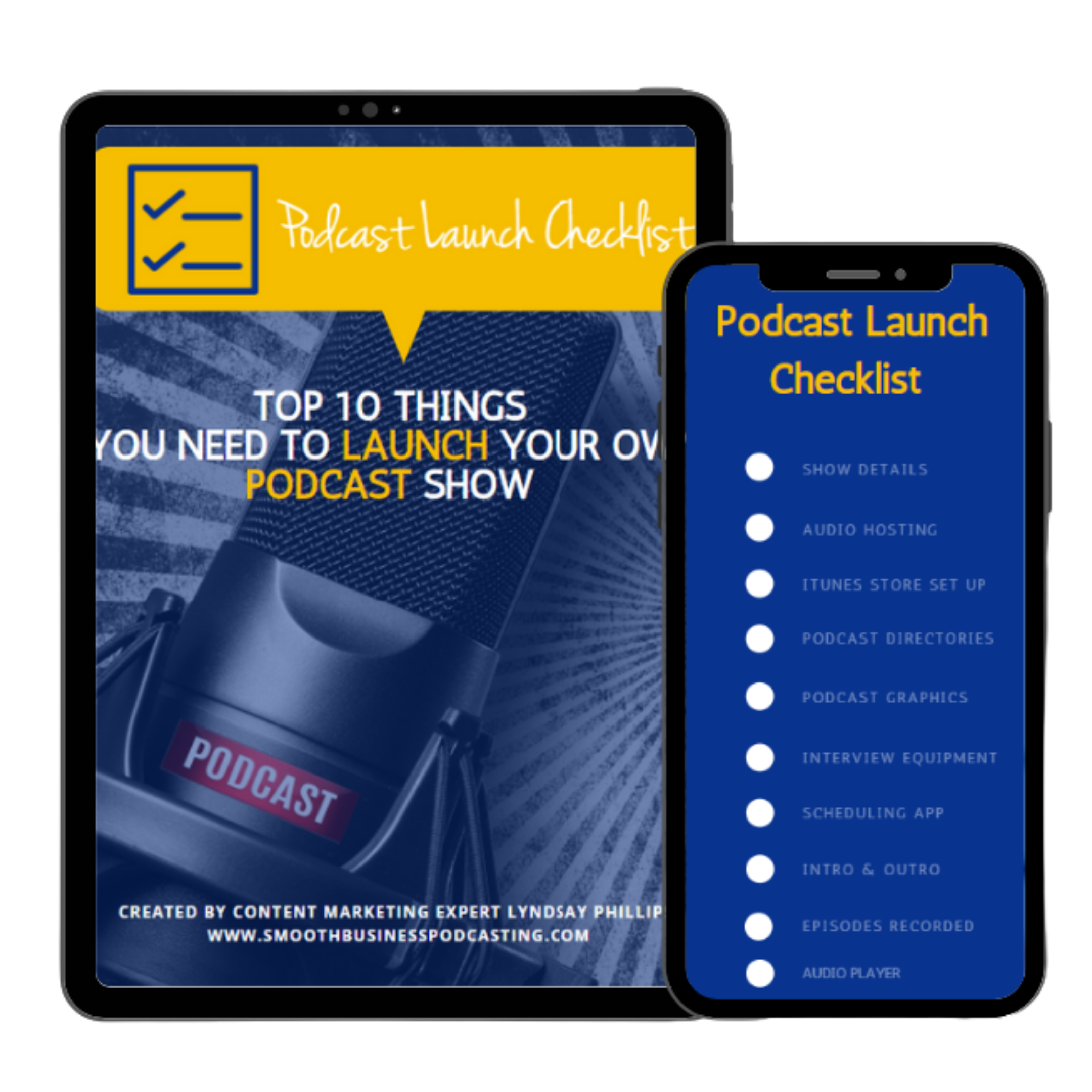 FREE Podcast Launch Checklist