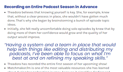 Podcasters Guide To Show Notes 3