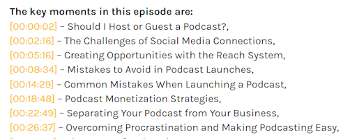 Podcasters Guide To Show Notes 5