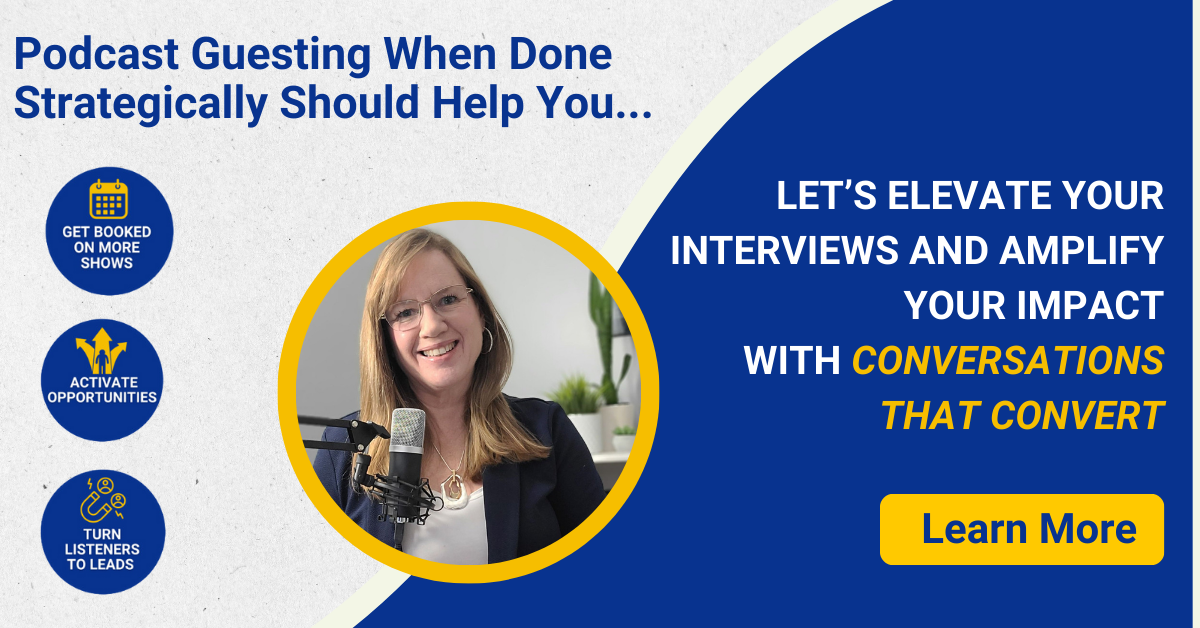 Do you want every PODCAST GUEST APPEARANCE to PAY OFF save you time and BOOST SALES Facebook Ad 3