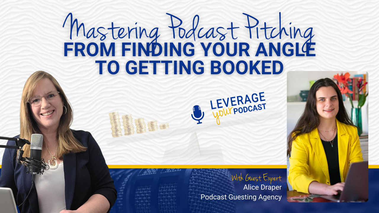 Alice Draper YT Podcast pitching